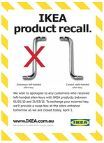 ikea product recall