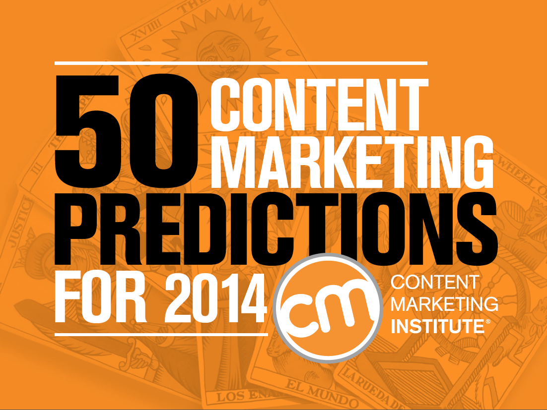 content marketing predictions 2014